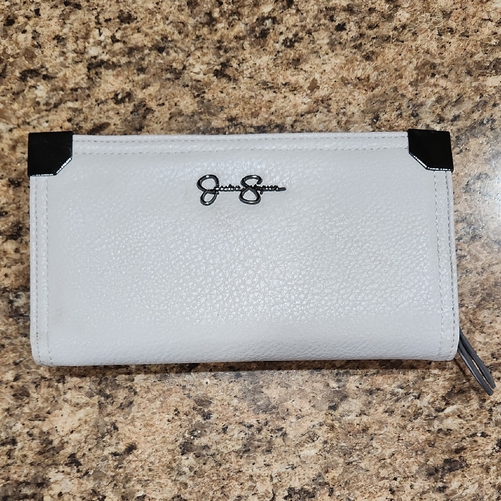 Gray Genuine Leather Women's Wallet